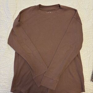 Abercrombie and Fitch Waffle Knit Shirt